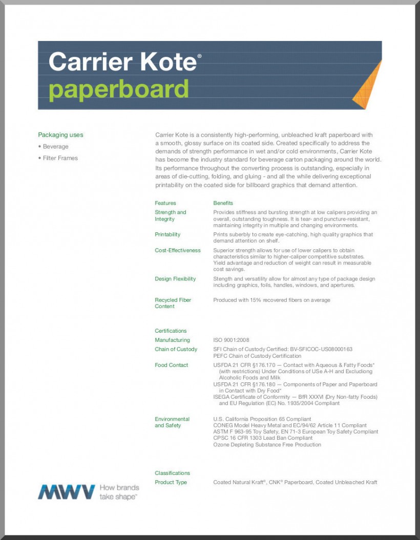 Carrier Kote2